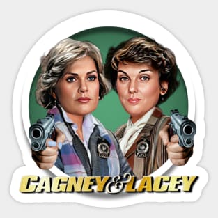 Cagney & Lacey Sticker